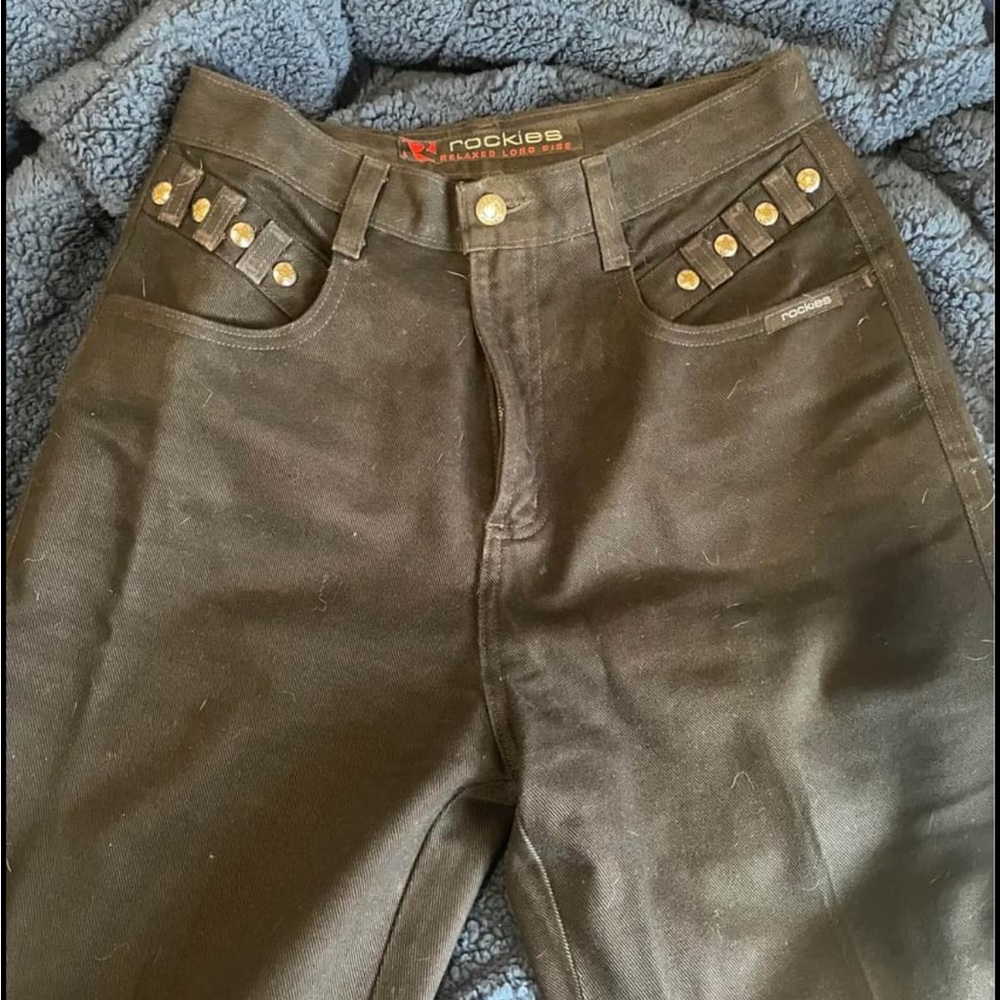 Unique pair of Rockies jeans
